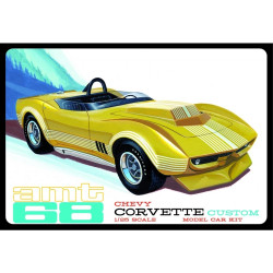 AMT 1236 1968 Chevy Corvette Custom 1:25 Model Kit