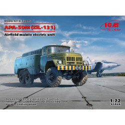 ICM 72815 APA-50M (ZiL-131) Airfield Mobile Electric Unit Truck 1:72 Model Kit