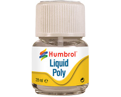 HUMBROL 28ml Liquid Poly (bottle) Adhesive Glue