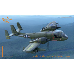 Clear Prop 144004 Grumman OV-1A/JOV-1A Mohawk 1:144 Starter Model Kit