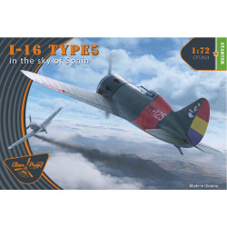 Clear Prop 72023 Polikarpov I-16 Type 5 Sky of Spain 1:72 Starter Model Kit