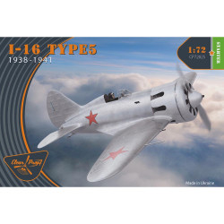Clear Prop 72025 Polikarpov I-16 Type 5 (1938-1941) 1:72 Starter Model Kit