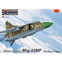 Kovozavody Prostejov 72287 Mikoyan MiG-23MF 'Danubian Floggers' 1:72 Model Kit