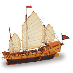 ARTESANIA LATINA Red Dragon Chinese Junk 18020 Model Ship Kit 1:60