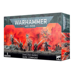 Games Workshop Warhammer 40k: Chaos Space Marines: Dark Commune 43-87