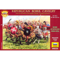 ZVEZDA 8038 Republican Rome Cavalry - I B.C 1:72 Figures Model Kit