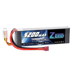 Zeee 5200mAh 3S Deans 50C 11.1V RC Car Battery