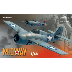 Eduard 11166 Midway Dual Combo F4F-3 & F4F-4 1:48 Aircraft Model Kit