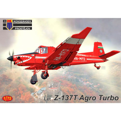 Kovozavody Prostejov 72332 Zlin Z-137T Agro Turbo 1:72 Model Kit