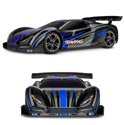 Traxxas XO-1 Electric 1:7 4WD Supercar 100mph+ 6S RC Race Car - Blue 64077-3
