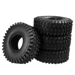 RC Car 1.9" 120mm Rubber Tyres w/Foam Inserts 1:10 Scale Crawler Parts Set of 4