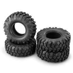 RC Car 108mm Tyres for 1.9" Wheels 1:10 Scale Crawlers Set of 4 B100102