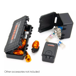 Black Plastic Storage Boxes/Cases 1:10 Scale Crawler RC Car Accessories