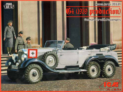 ICM 35531 Mercedes-Benz typ G4 (1939 production) 1:35 Military Vehicle Model Kit