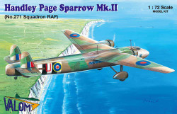 Valom 72117 Handley-Page Sparrow Mk.II 1:72 Aircraft Model Kit
