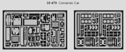 Eduard 35479 1:35 Etched Detailing Set for Italeri Kits Commando car