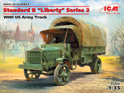 ICM 35651 Standard B Liberty Truck 1:35 Military Vehicle Model Kit