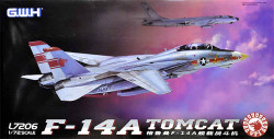 Great Wall Hobby L7206 Grumman F-14A Tomcat 1:72 Aircraft Model Kit