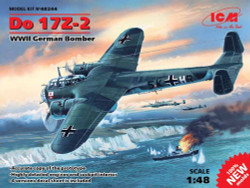 ICM 48244 Dornier Do-17Z-2 WWII German Bomber 1:48 Aircraft Model Kit