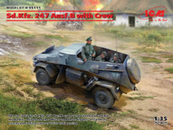 ICM 35111 Sd.Kfz.247 Ausf.B with Crew 1:35 Military Vehicle Model Kit