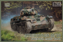 IBG Models 72034 Stridsvagn m/39 1:72 Military Vehicle Model Kit