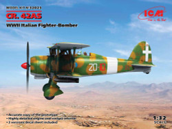 ICM 32023  Fiat CR.42AS, WWII Italian Fighter-Bomber 1:32 Aircraft Model Kit