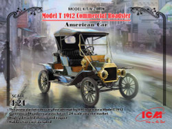 ICM 24016 Model T 1912 Commercial Roadster, American Car 1:24 Car Model Kit