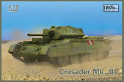 IBG Models 72068 Crusader Mk. III 1:72 Military Vehicle Model Kit