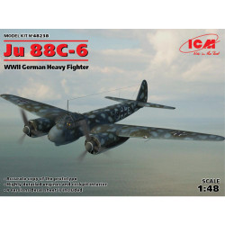 ICM 48238 Junkers Ju-88–°-6 WWII German Heavy Fighter 1:48 Aircraft Model Kit