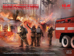 ICM 35623 Soviet Firemen (1980s) 1:35 Figure Model Kit