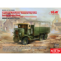 ICM 35602 Leyland Retriever WWII British truck  1:35 Military Vehicle Model Kit