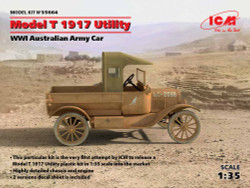 ICM 35664 Model T 1917 Utility WWI Australian Car 1:35 Military Vehicle Model Kit