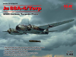 ICM 48236 Junkers Ju-88A-4 Torp/A-17 WWII German Plane 1:48 Aircraft Model Kit