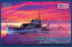 IBG Models 70007 ORP (ex HMS) Garland 1944 G-class Destroyer 1:700 Model Kit