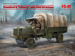 ICM 35653 Standard B Liberty Truck 1:35 Military Vehicle Model Kit