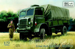 IBG Models 72001 Bedford QLD 3t 4x4 General Service Truck 1:72 Model Kit