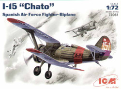 ICM 72061 Polikarpov I-15 'Chato' Spanish fighter 1:72 Aircraft Model Kit