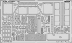 Eduard 36448 1:35 Etched Detailing Set for Academy Kits German Brummbar Sd.Kfz.1