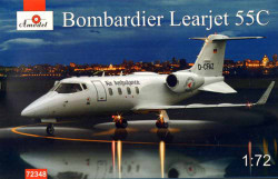 A-Model 72348 Bombardier Learjet 55C 1:72 Aircraft Model Kit