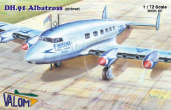 Valom 72128 de Havilland DH.91 Albatross Imperial Airways 1:72 Aircraft Model Kit