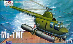 A-Model 7238 Mil Mi-1M 'balonet' 1:72 Aircraft Model Kit