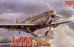 Roden 037 Lavochkin LaGG-3 series 1, 5, 11 1:72 Aircraft Model Kit