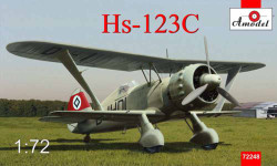 A-Model 72248 Henschel Hs-123C 1:72 Aircraft Model Kit