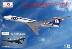 A-Model 72249 Tupolev Tu-134A Decals LOT 1:72 Aircraft Model Kit