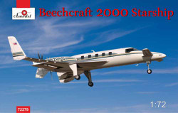 A-Model 72279 Beechcraft 2000 Starship N8285Q 1:72 Aircraft Model Kit