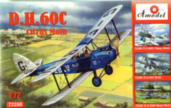 A-Model 72280 de Havilland DH.60C 1:72 Aircraft Model Kit