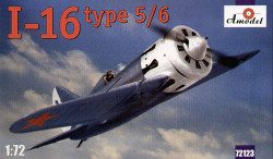 A-Model 72123 Polikarpov I-16 type 5 / I-16 type 6 1:72 Aircraft Model Kit