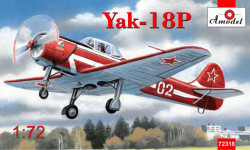 A-Model 72318 Yakovlev Yak-18P 1:72 Aircraft Model Kit