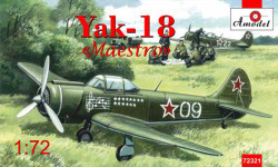 A-Model 72321 Yakovlev Yak-18P 'Maestro' 1:72 Aircraft Model Kit