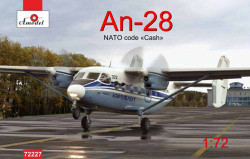 A-Model 72227 Antonov An-28 NATO code 'Cash' 1:72 Aircraft Model Kit